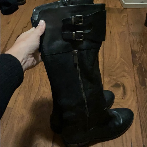 Arturo Chiang Black leather boots - Picture 4 of 11